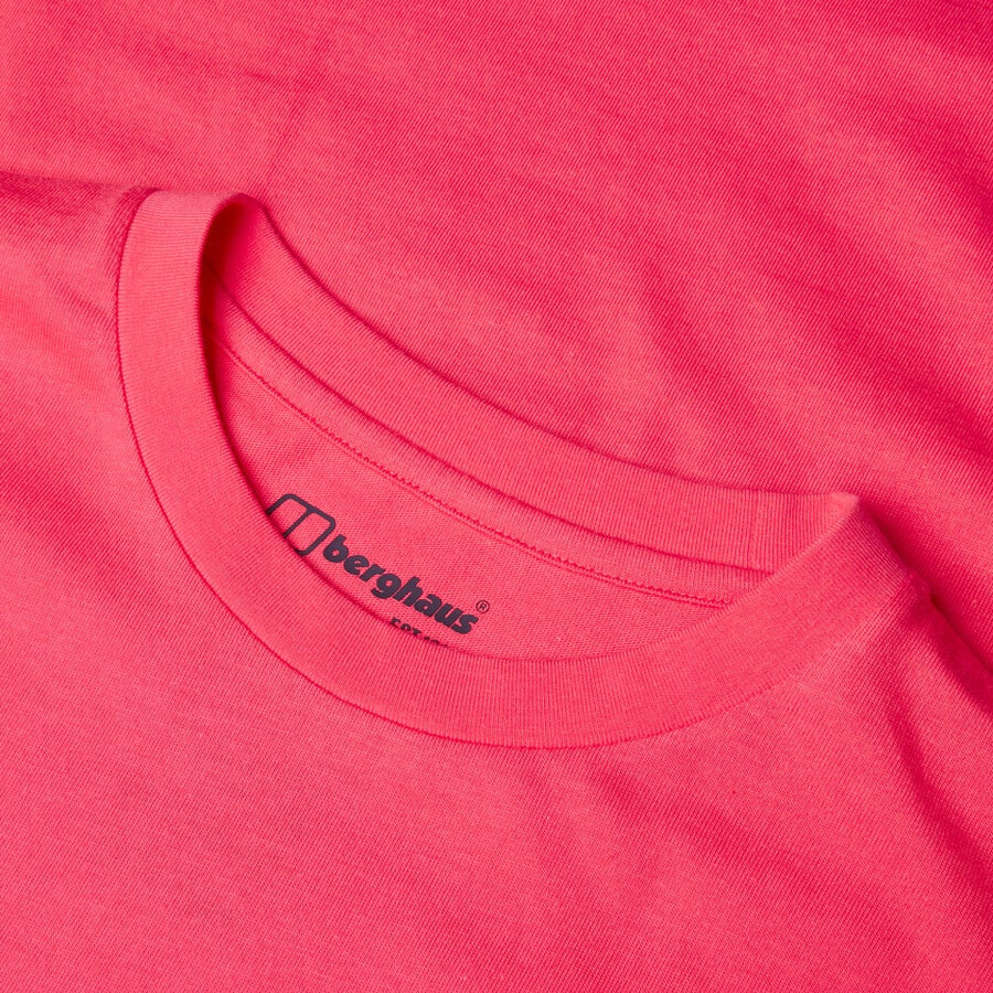 men s everyday elements short sleeve tee - pink berghaus