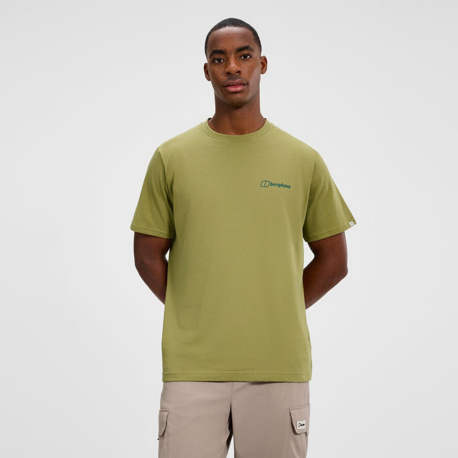 männer koordinaten tee - green berghaus