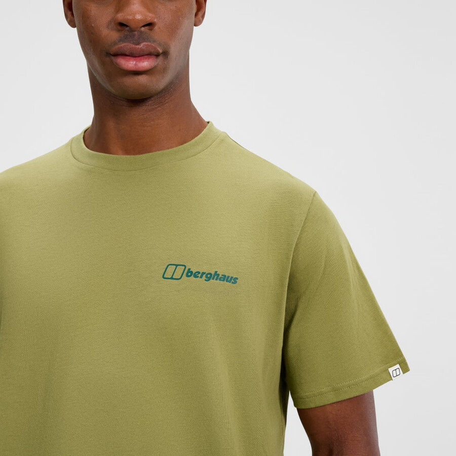männer koordinaten tee - green berghaus
