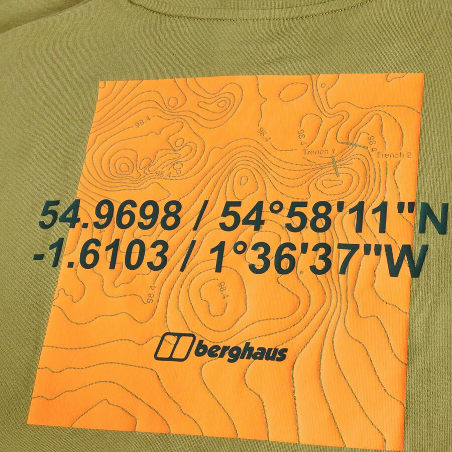 männer koordinaten tee - green berghaus