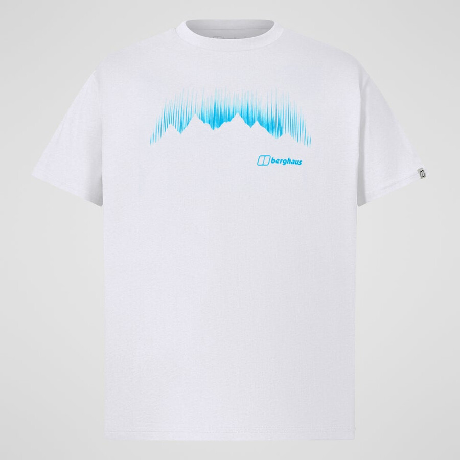 men s mountain strike tee - white berghaus
