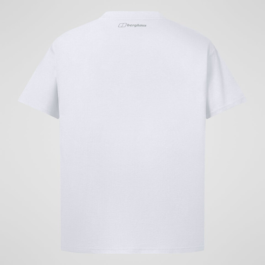 men s mountain strike tee - white berghaus