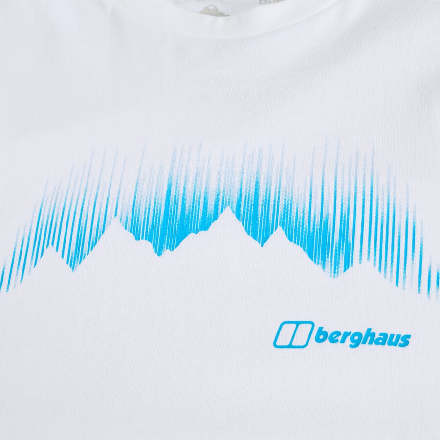 men s mountain strike tee - white berghaus