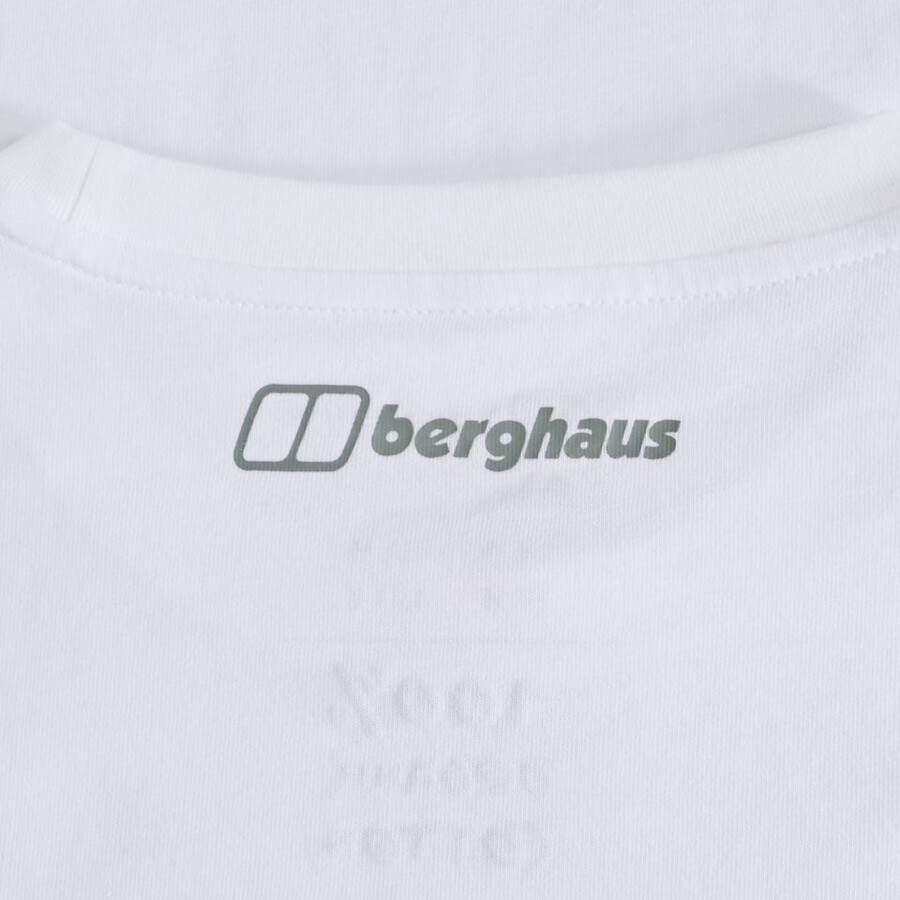 men s mountain strike tee - white berghaus