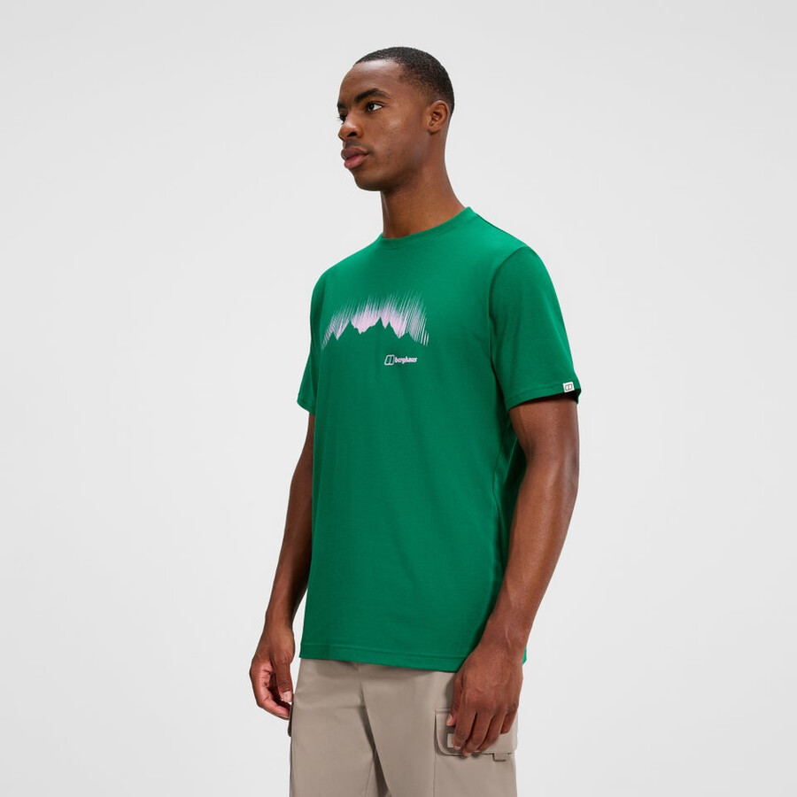 men s mountain strike tee - green berghaus