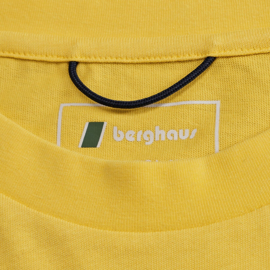 men s doodle berg patch tee - gelb berghaus