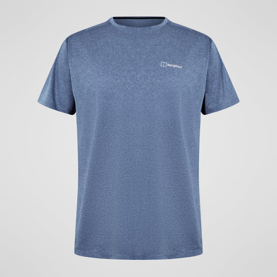 männer firsby tech tee - dark blue berghaus