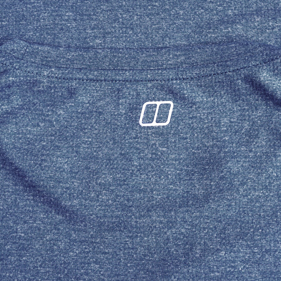 männer firsby tech tee - dark blue berghaus