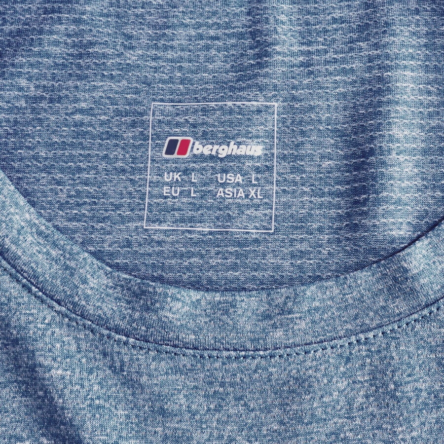 männer firsby tech tee - dark blue berghaus