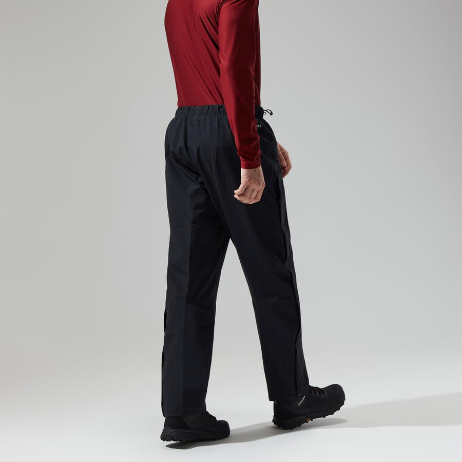 männer bergsteiger gore-tex-pant - black die berghaus