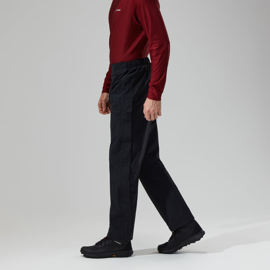 männer bergsteiger gore-tex-pant - black die berghaus