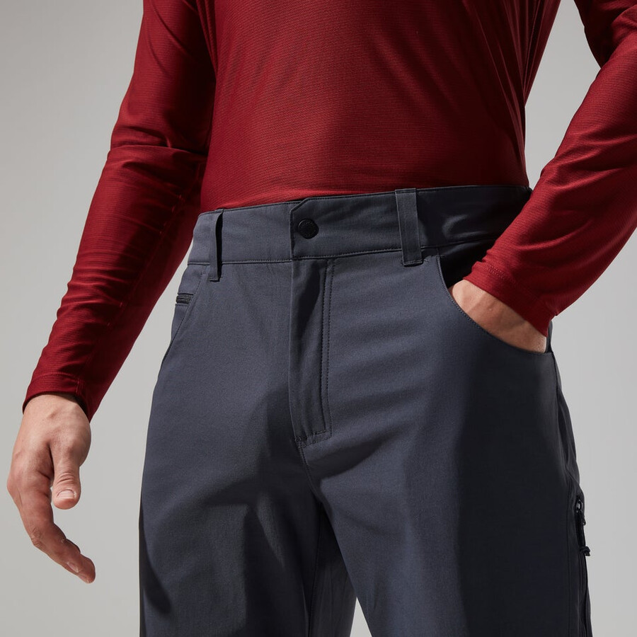 herren ortler 2.0 pant - dark grey berghaus