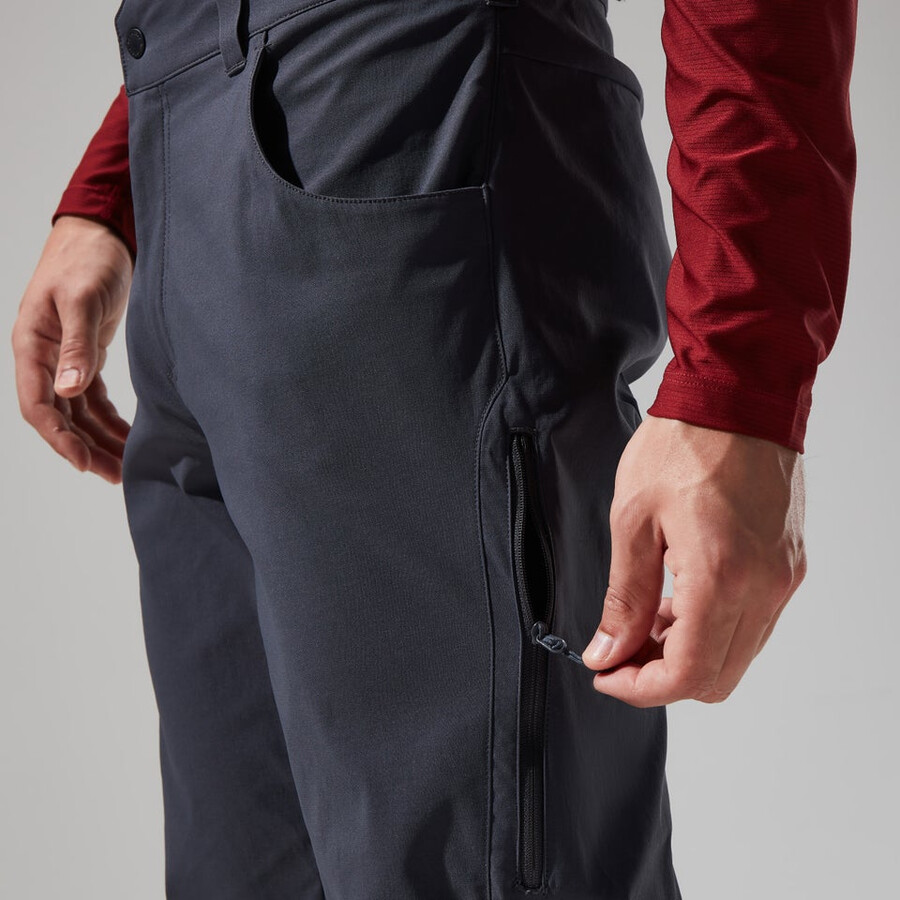 herren ortler 2.0 pant - dark grey berghaus