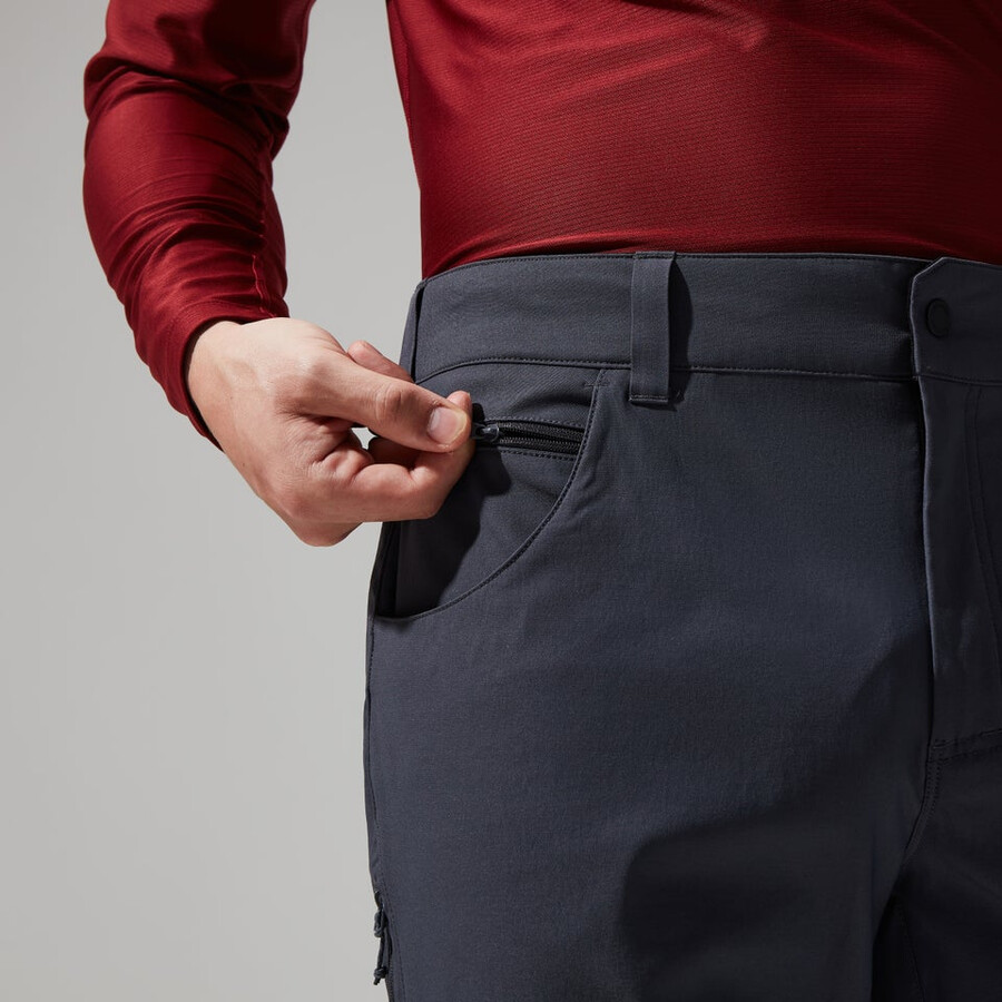 herren ortler 2.0 pant - dark grey berghaus