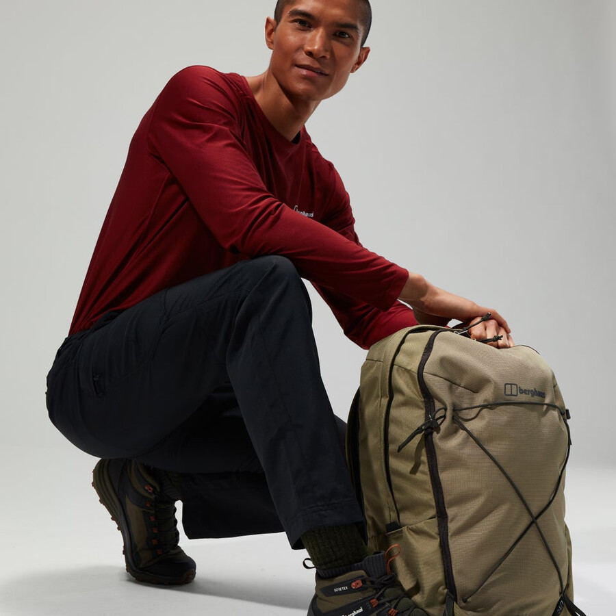 men s navigator 2.0 hose - black die berghaus