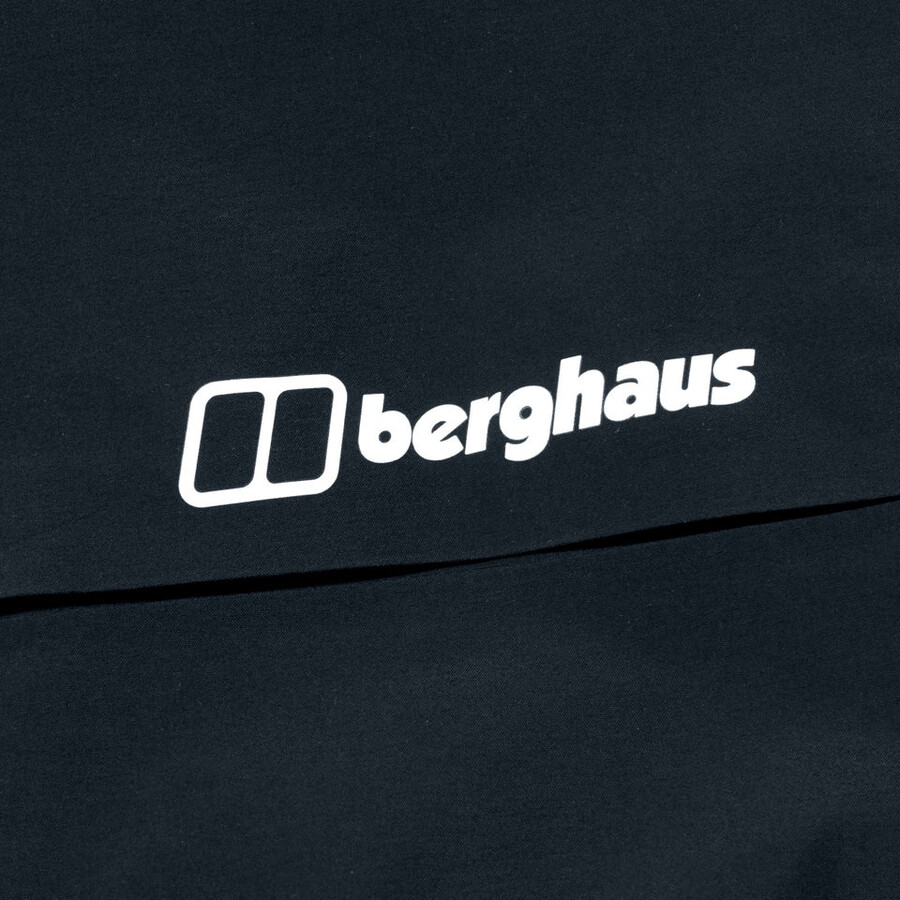 men s mtn arete abstieg gore-tex bib pants - dark rotschwarz berghaus