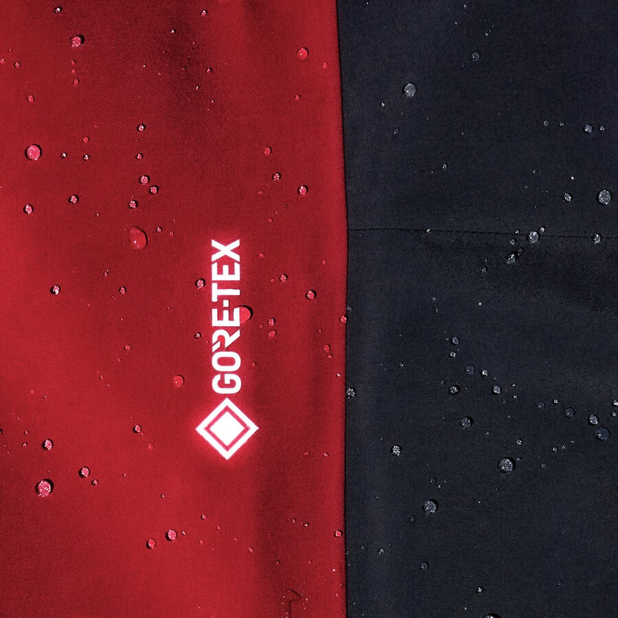 men s mtn arete abstieg gore-tex bib pants - dark rotschwarz berghaus