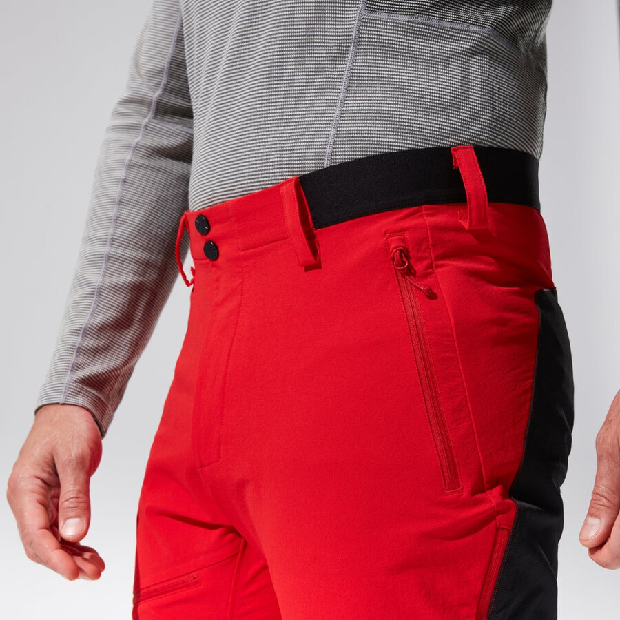 men s mtn guide alpine pant - rotschwarz berghaus