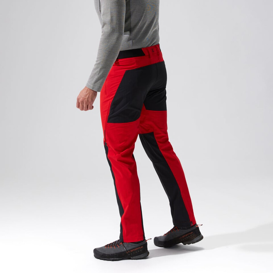 men s mtn guide alpine pant - rotschwarz berghaus
