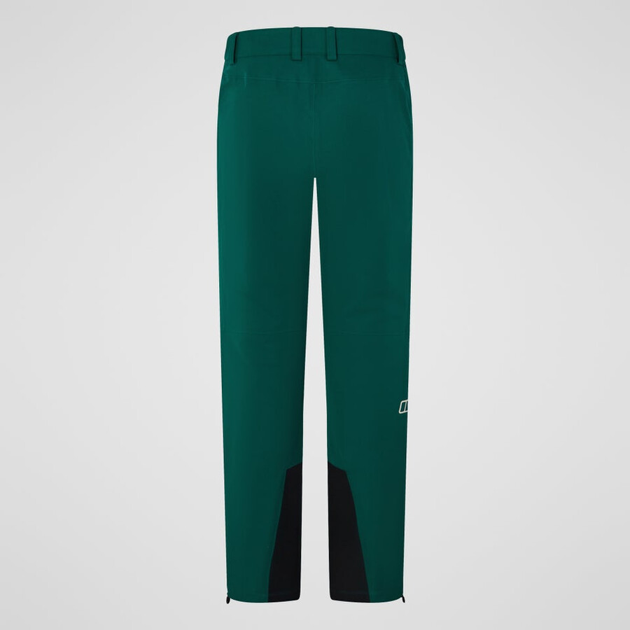 männer s ridge-roamer softshell hose - grün berghaus