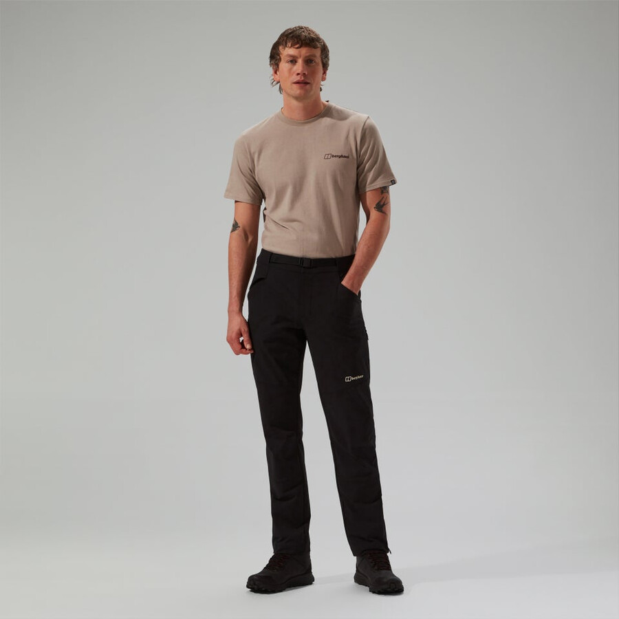 männer skelbo pant - black die berghaus