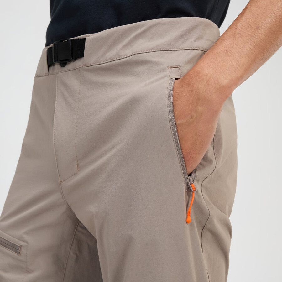 men s trail-explorer zip off pant - natural berghaus