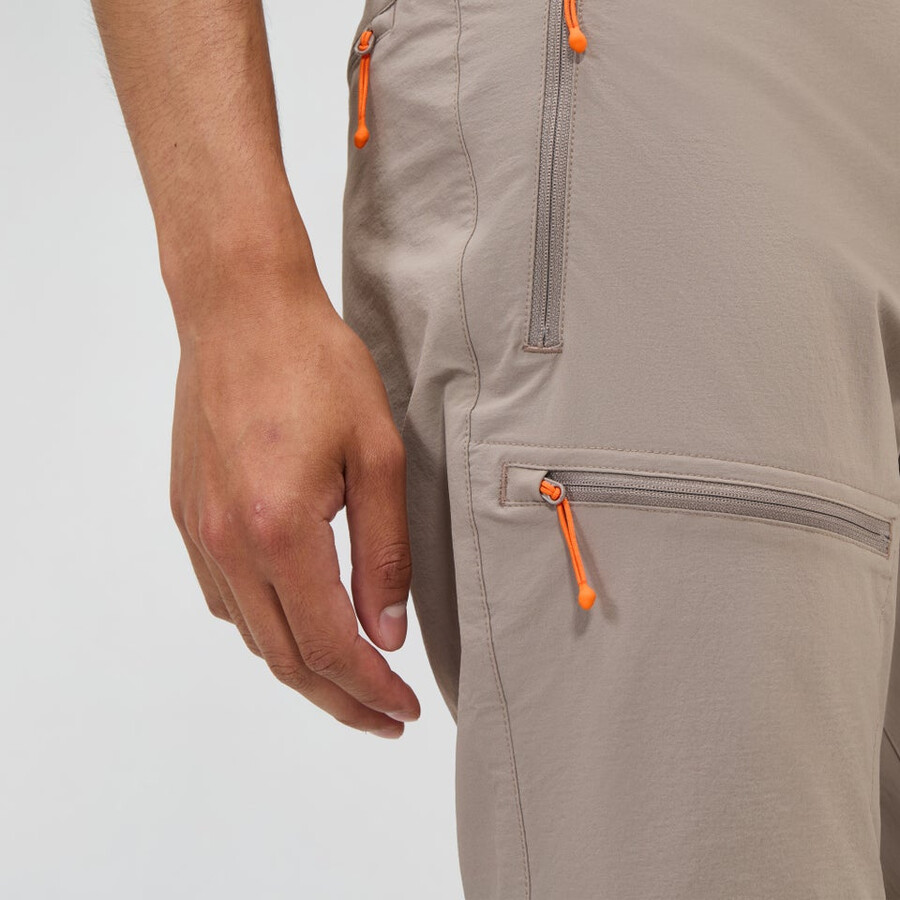 men s trail-explorer zip off pant - natural berghaus