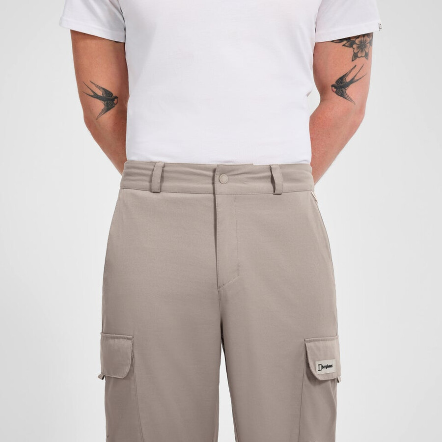 men s alltags-cargo-pant - natural berghaus
