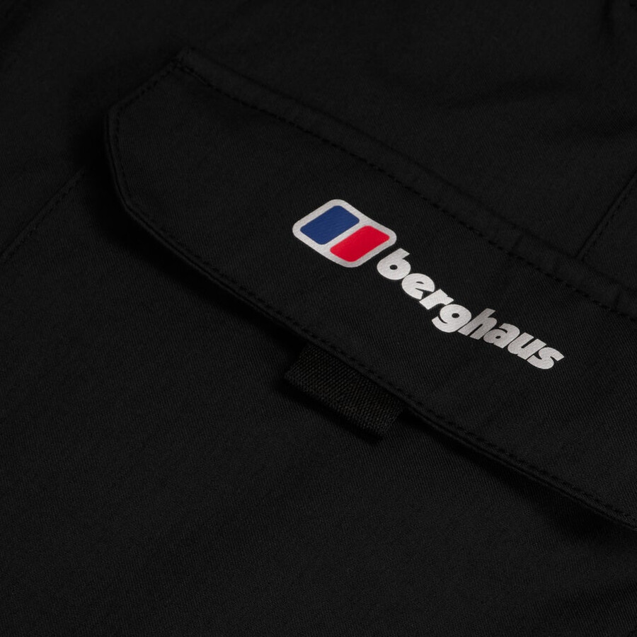 männer kirkfell cargo-pant - black die berghaus