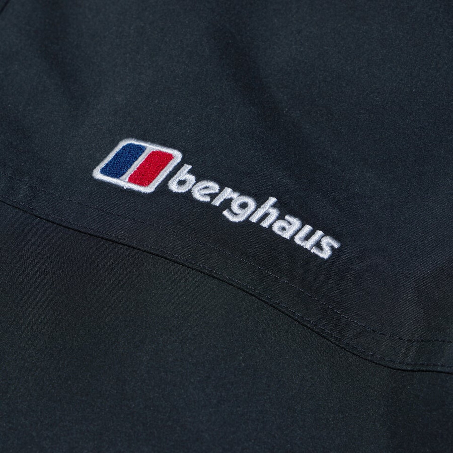 männer gesims gore-tex interaktives jacke - schwarz berghaus