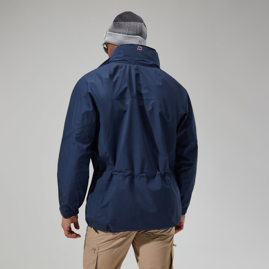 männer gesims gore-tex interaktives jacke - dark blue berghaus