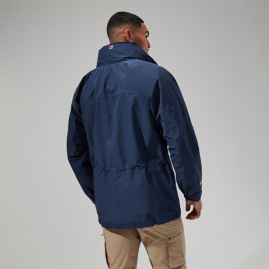 männer gesims gore-tex interaktives jacke - dark blue berghaus