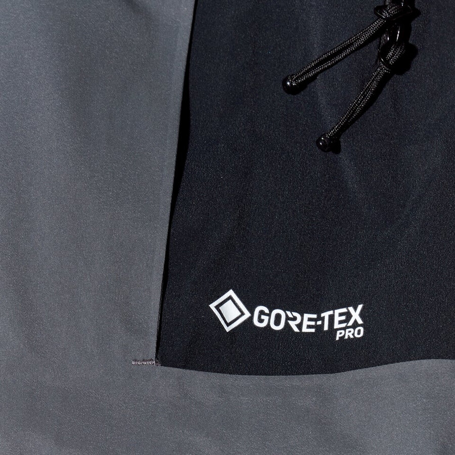 men s mtn guide gore-tex-pro-jacke - grauschwarz berghaus