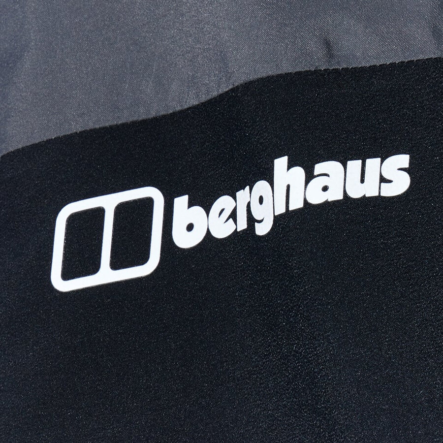 men s mtn guide gore-tex-pro-jacke - grauschwarz berghaus