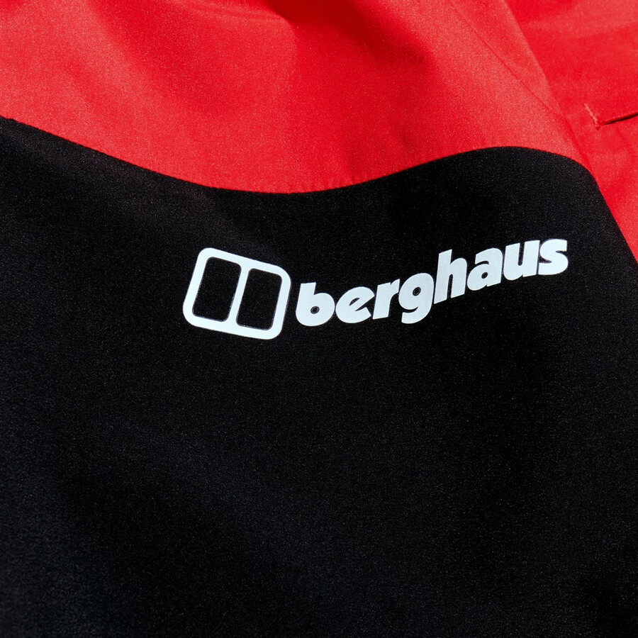 men s mtn guide gore-tex pro jacket - redblack die berghaus