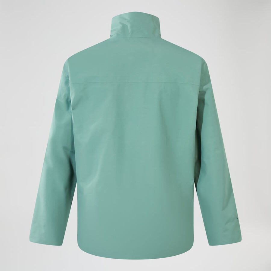 männer woodwalk wasserdichte jacke - grün berghaus
