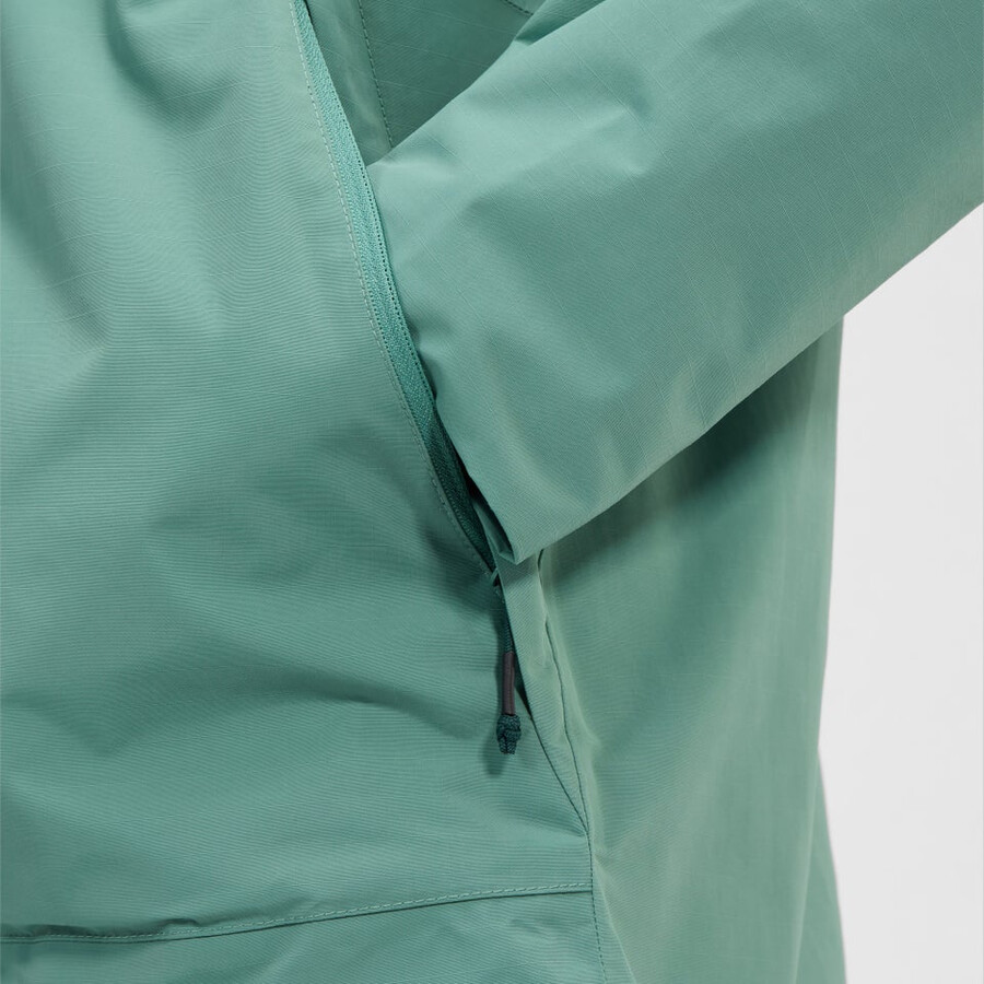 männer woodwalk wasserdichte jacke - grün berghaus