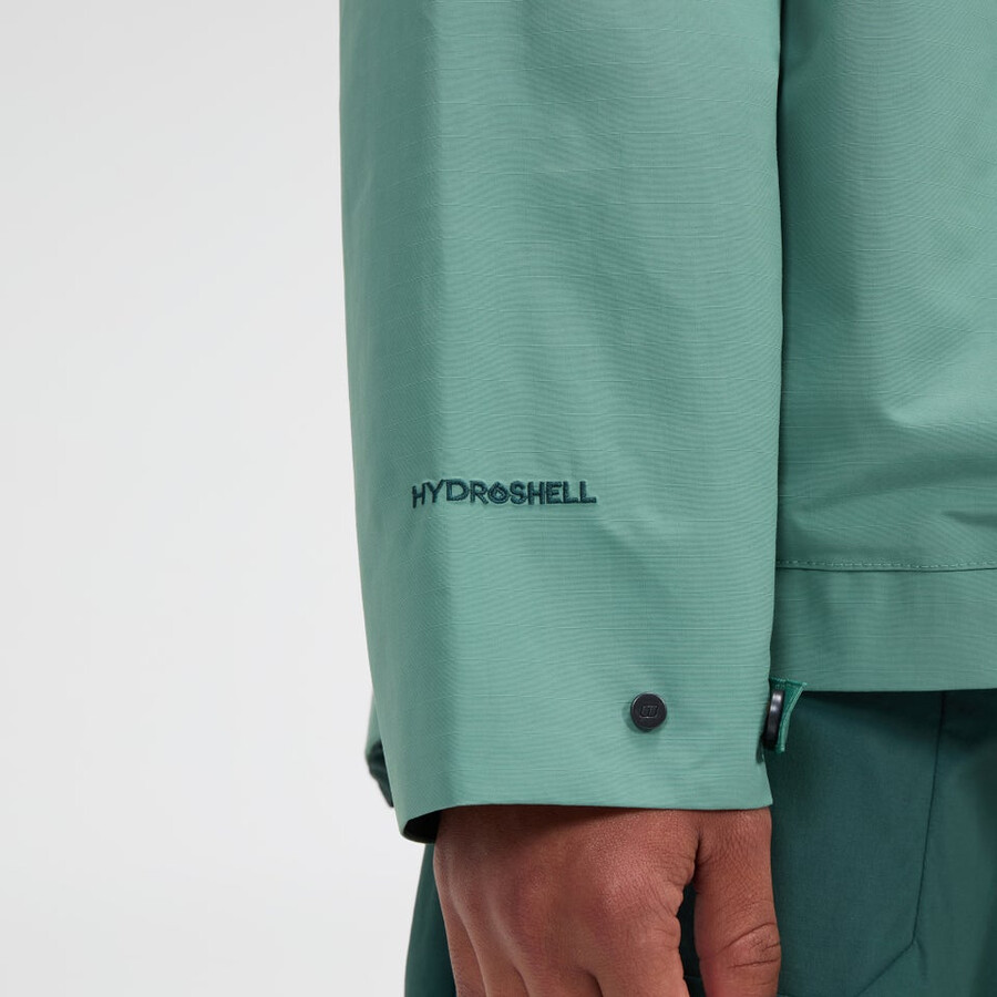 männer woodwalk wasserdichte jacke - grün berghaus