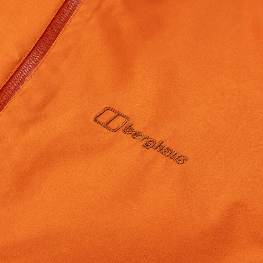 männer bramblfell interactive gore-tex wasserdichte jacke - orange berghaus