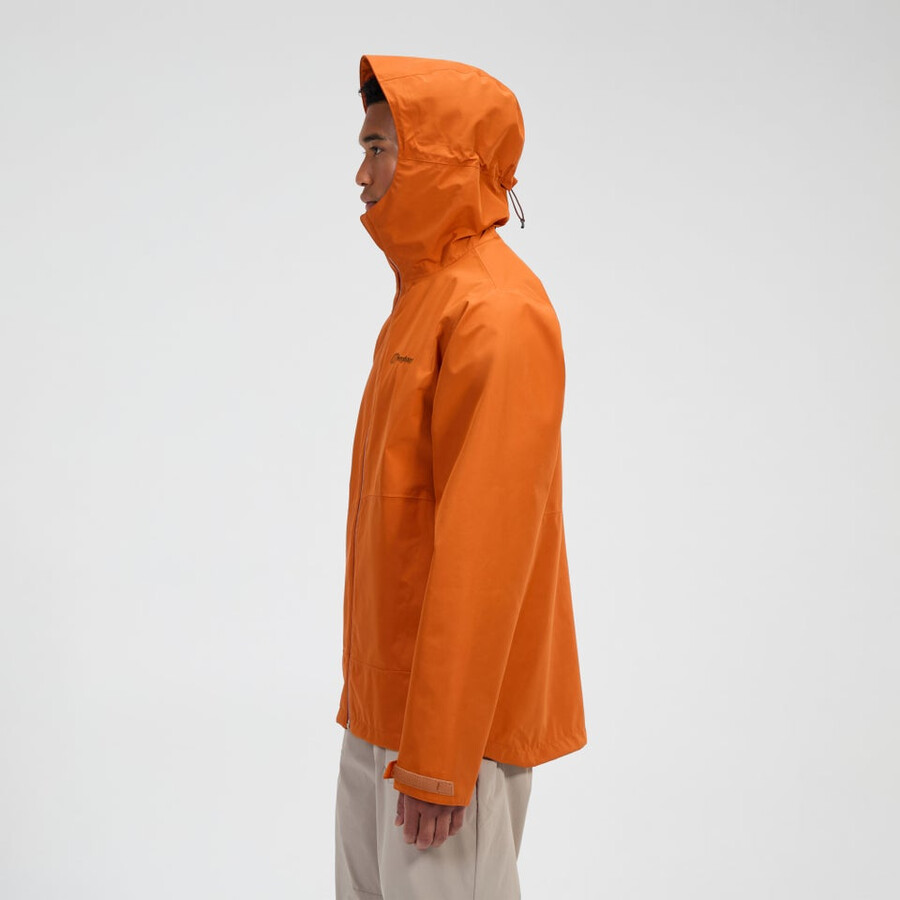 männer bramblfell interactive gore-tex wasserdichte jacke - orange berghaus