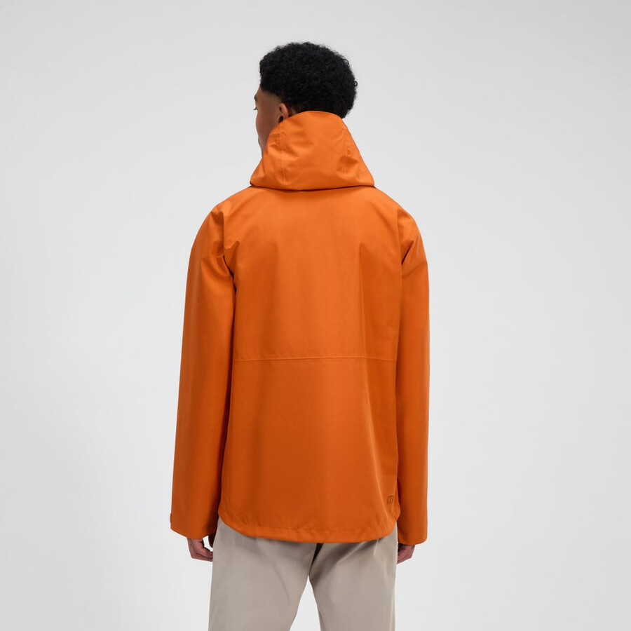 männer bramblfell interactive gore-tex wasserdichte jacke - orange berghaus