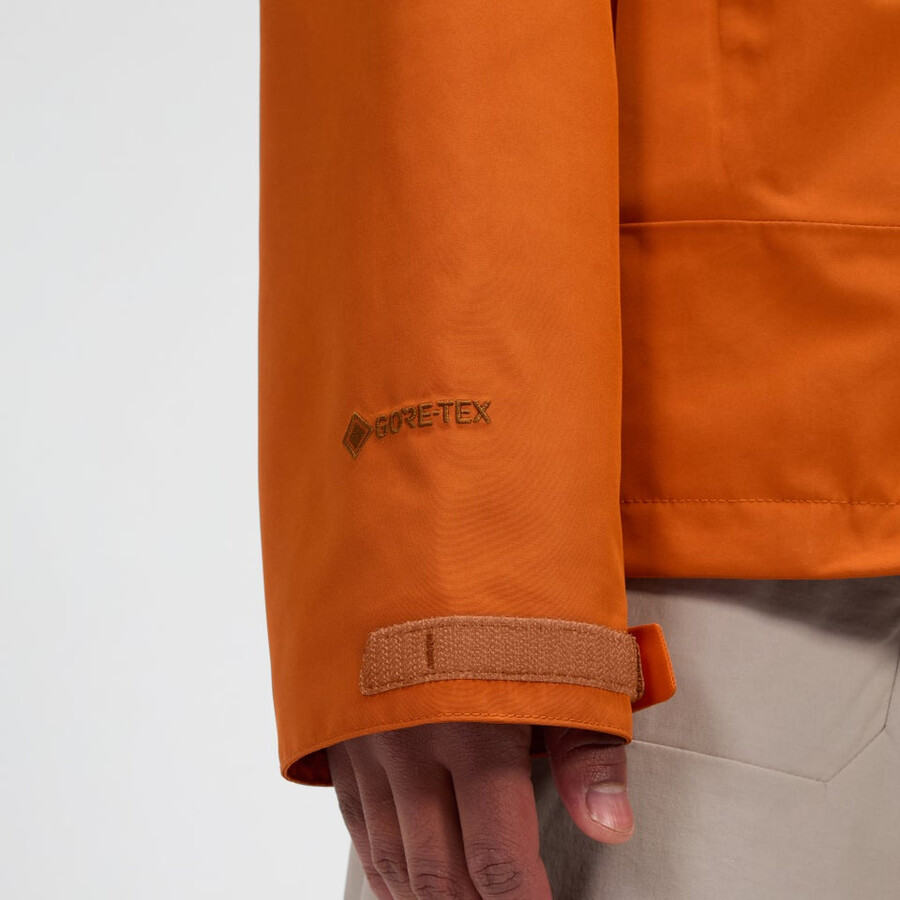 männer bramblfell interactive gore-tex wasserdichte jacke - orange berghaus