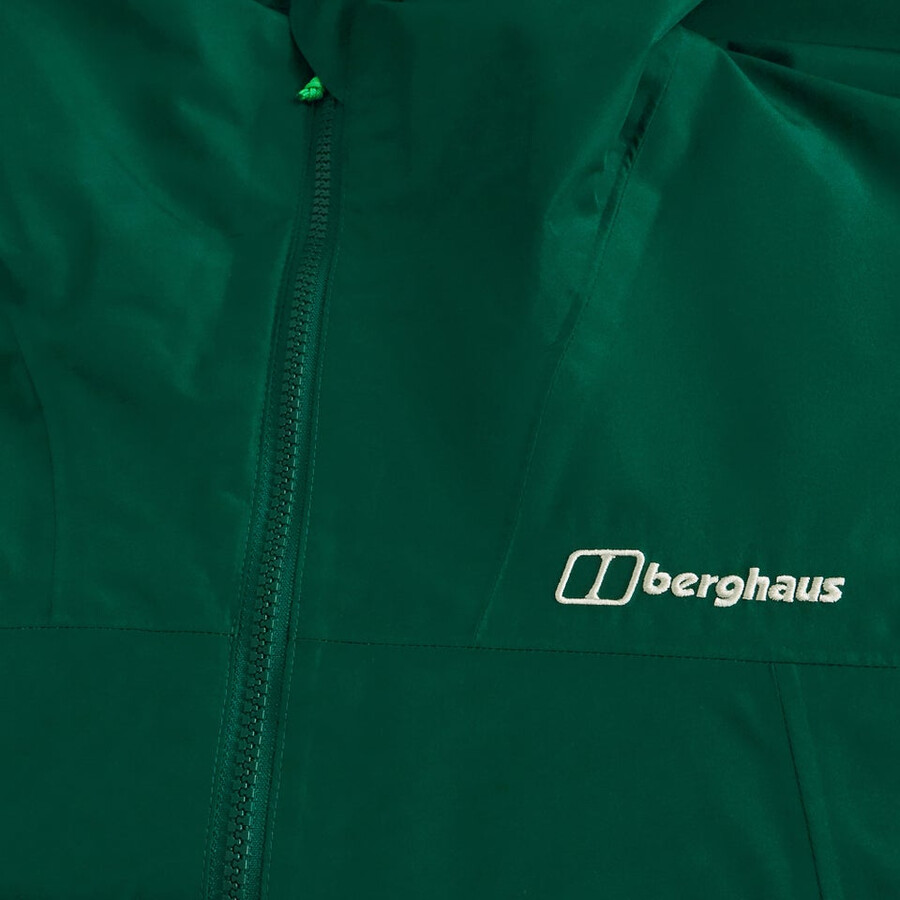 men s deluge pro 3.0 isolierte jacke - grün berghaus