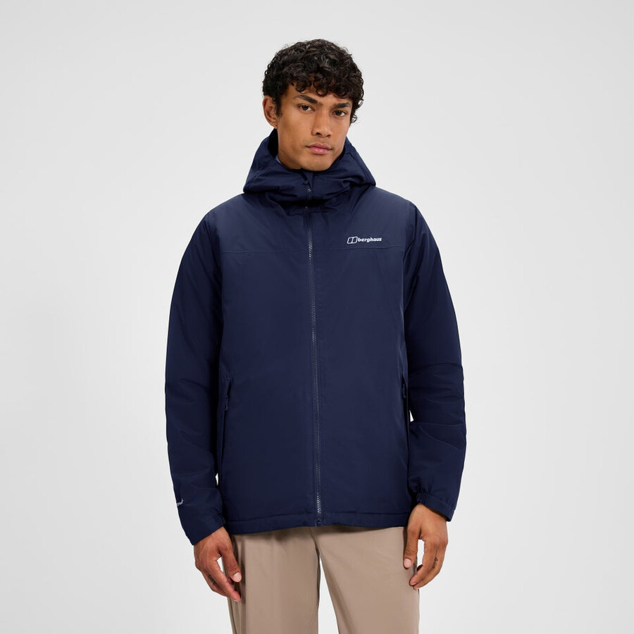 men s deluge pro 3.0 insulated jacket - blue berghaus