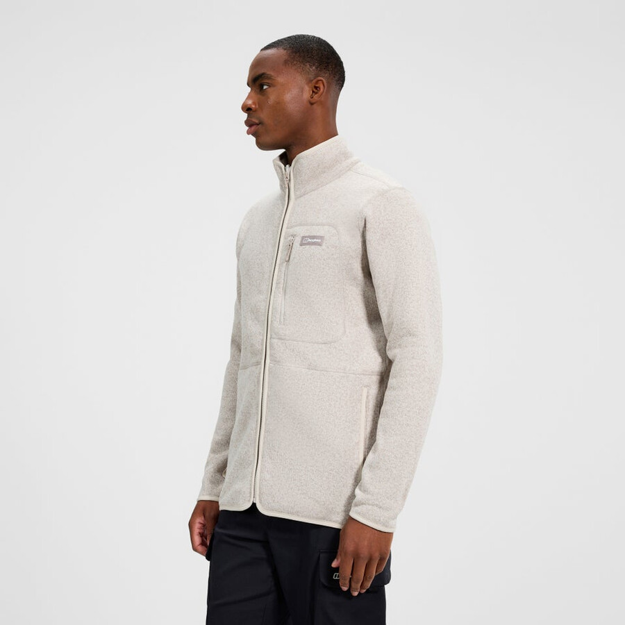 männer asterby interaktive jacke - grau berghaus