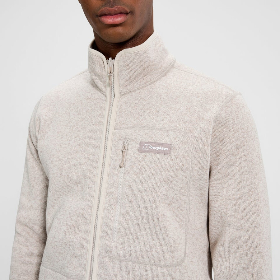 männer asterby interaktive jacke - grau berghaus