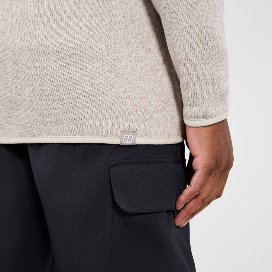 männer asterby interaktive jacke - grau berghaus