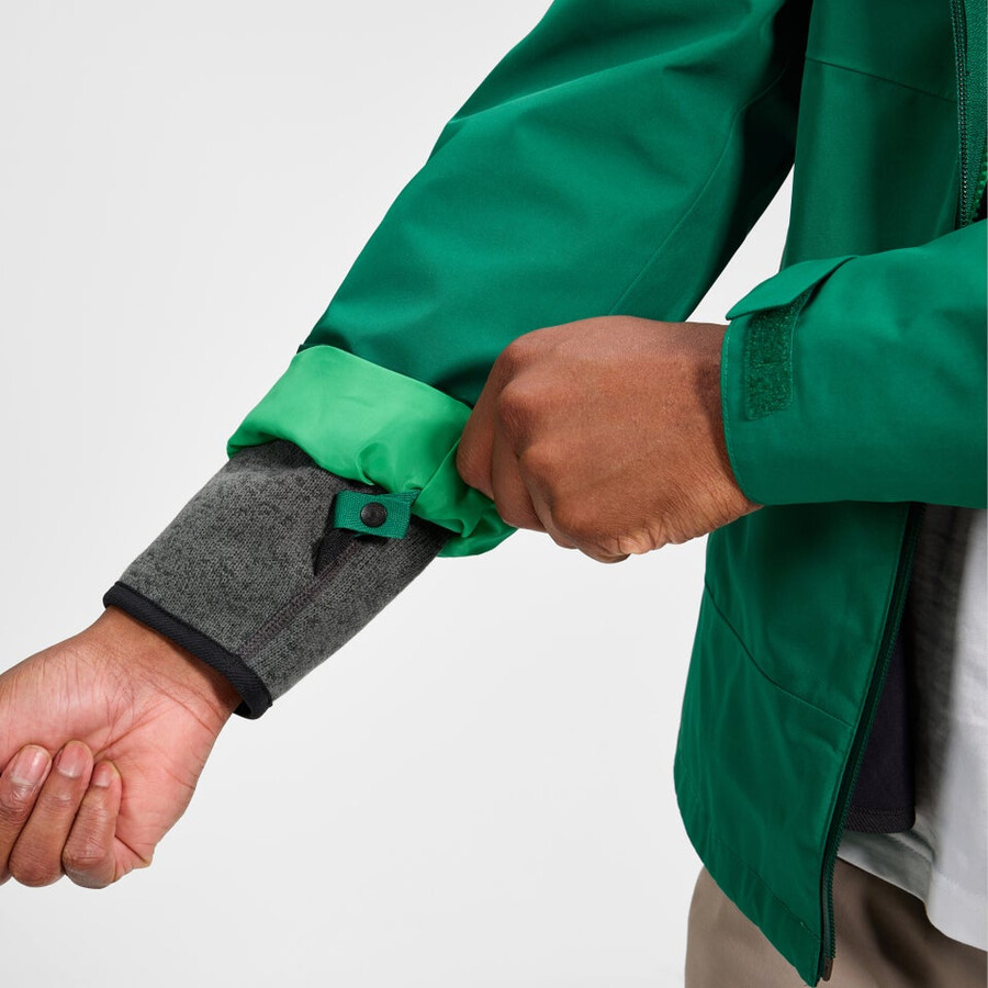 männer asterby interaktive jacke - schwarzgrau berghaus
