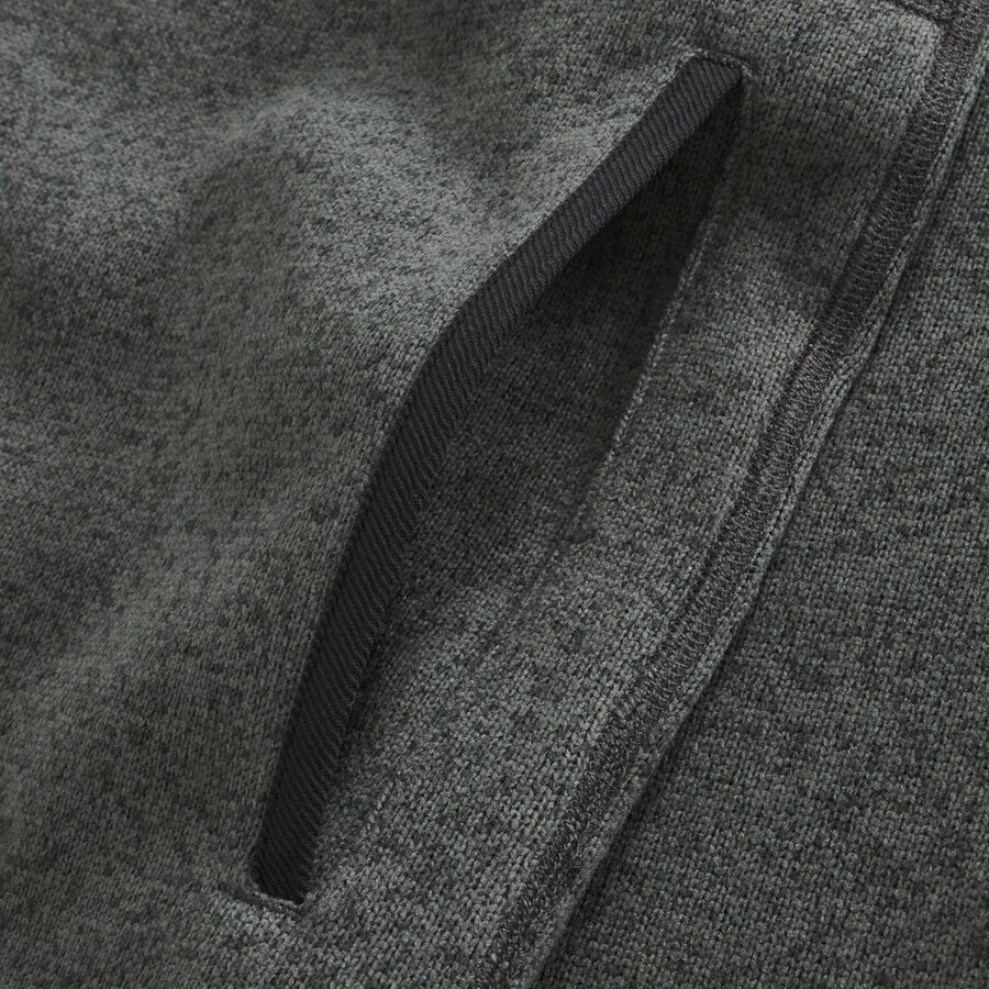 männer asterby interaktive jacke - schwarzgrau berghaus