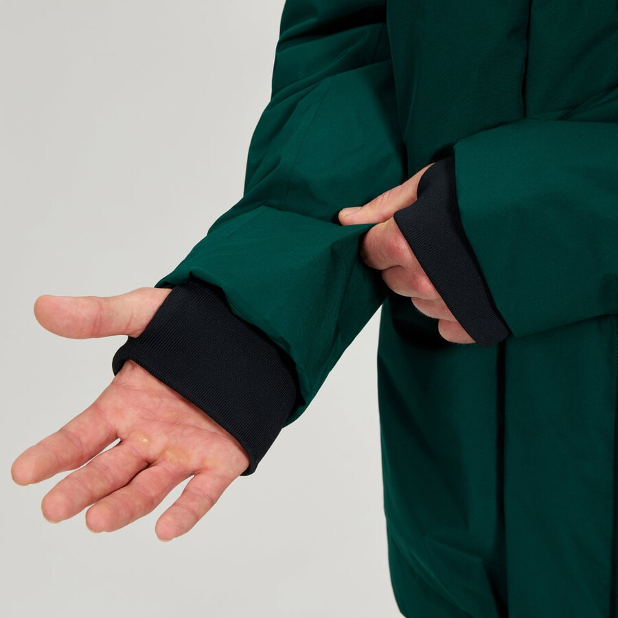 männer fernly gore-tex-down-parka - grün berghaus
